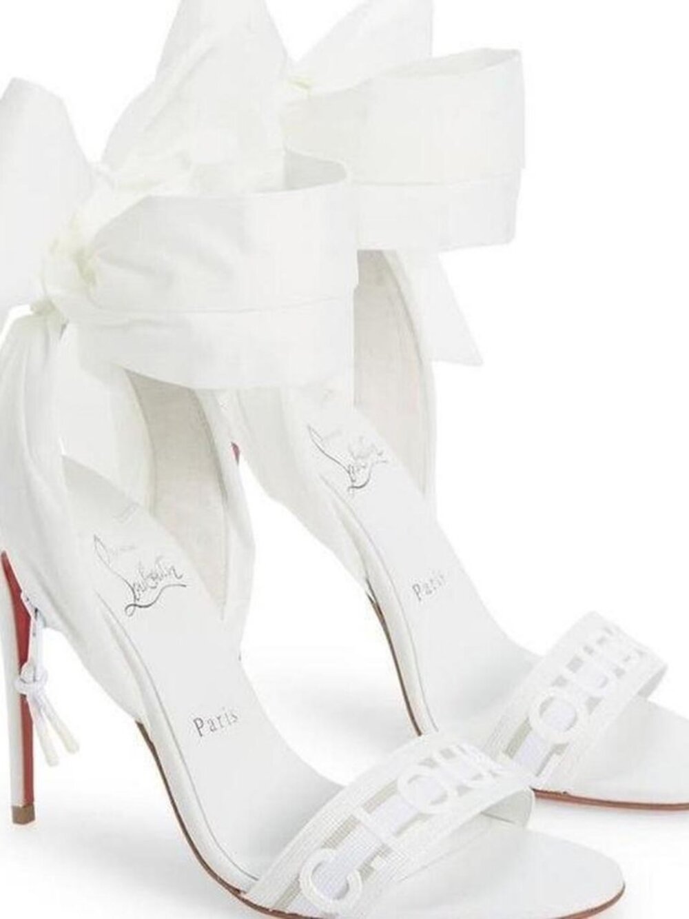 Christian Louboutin Women's White Heels